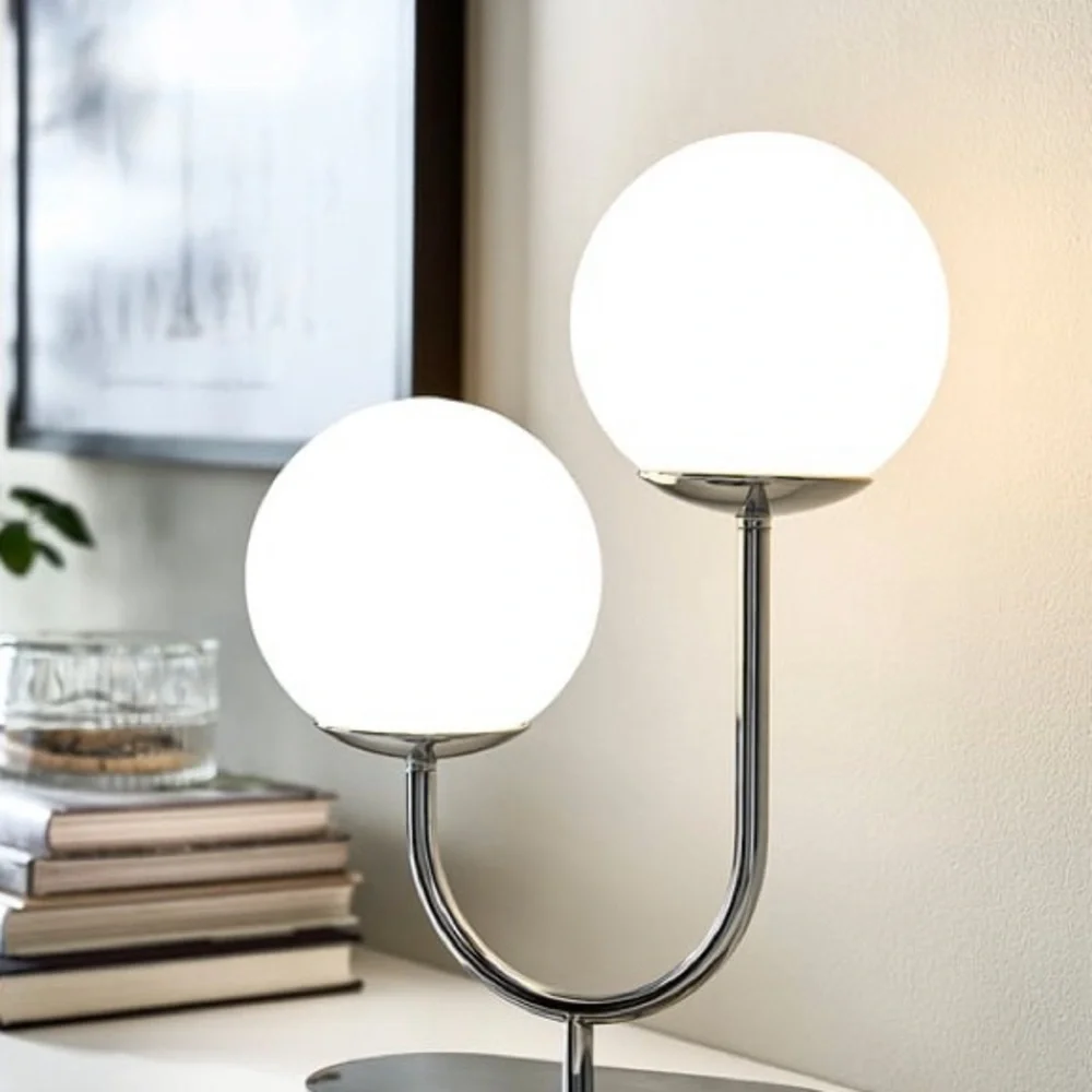 IKEA Dual Globe White Table Lamp absolutely gorgeous!